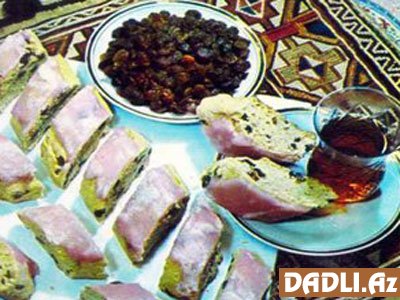 Azərbaycan nanı şirniyyatı resepti
