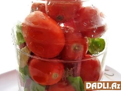 Bankada çəllək pomidoru resepti