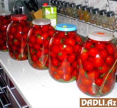 Acılı pomidor turşusu resepti - FOTO RESEPT