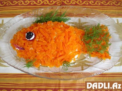 Qızıl balıq salatı resepti - FOTO RESEPT