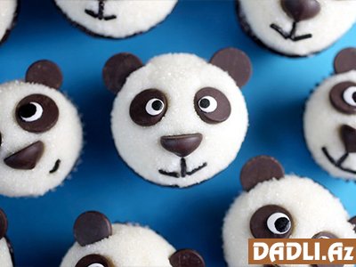 Panda keksləri resepti - FOTO RESEPT