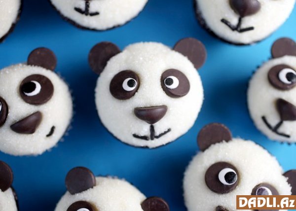 Panda keksləri resepti - FOTO RESEPT
