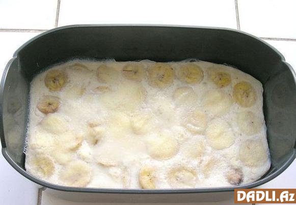 Bananlı pudinq resepti - FOTO RESEPT