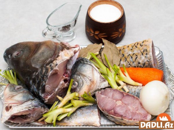 Karp (çəki) balığından uxa resepti - FOTO RESEPT