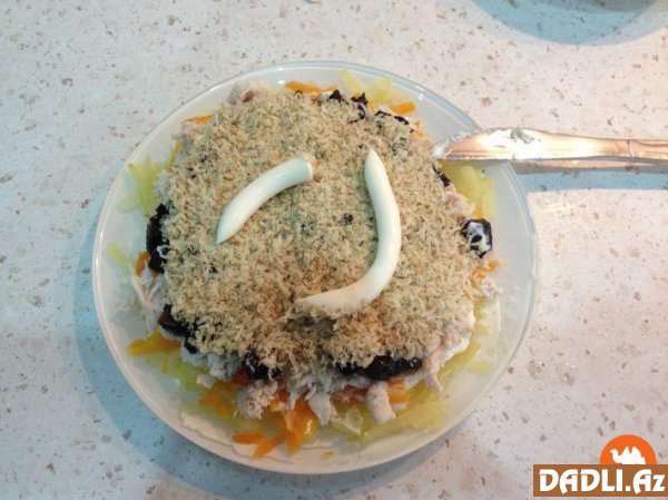 Gavalı salatı resepti - FOTO RESEPT