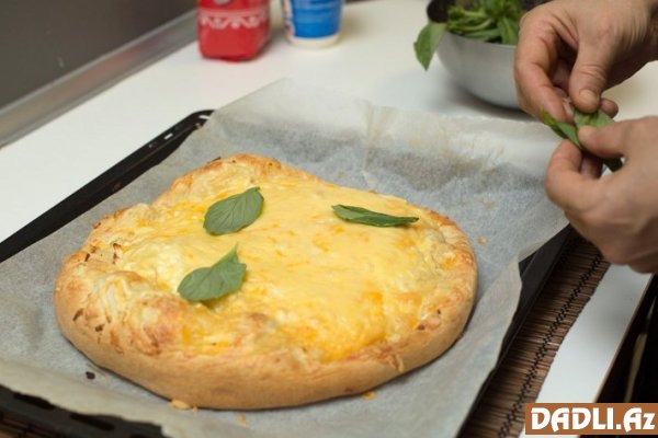 Pizza Dörd pendir resepti - FOTO RESEPT