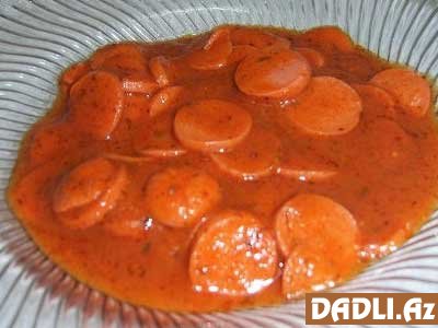 Sosisdən tomatlı şorba resepti