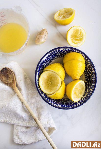 Zəncəfilli limonad resepti - FOTO RESEPT