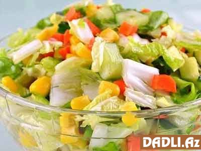 Rəngli salat resepti - FOTO RESEPT