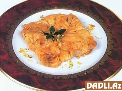 Dəvədabanı paxlavası resepti