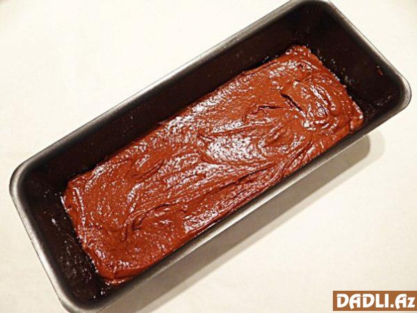 Meqaşokoladlı ikirəngli keks resepti - FOTO RESEPT