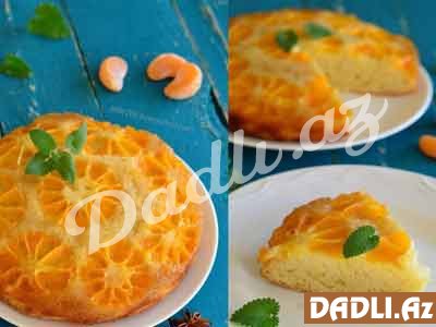 Mandarinli keks resepti