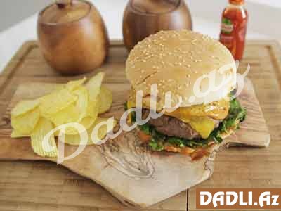 Evdə hazırlanan Hamburger resepti - Video resept