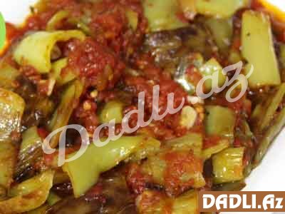 Pomidor souslu bibər qızartması resepti - Video resept