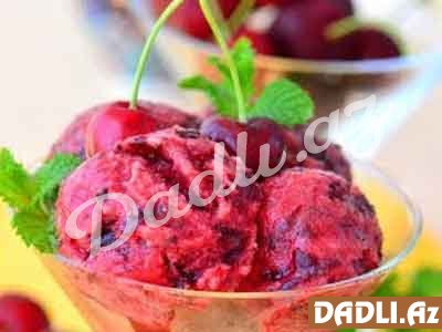 2 ərzaqla meyvəli dondurma resepti - Video resept