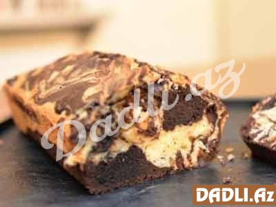 Şokoladlı mərmər keks resepti - Video resept