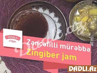 Zəncəfilli mürəbbə resepti - Video resept