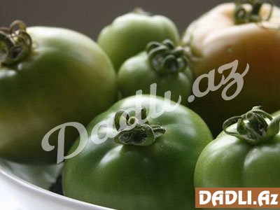 Yaşıl pomidor turşusu resepti