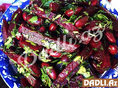 Sadәcә 3 әrzaqla belә dadlı ve dietik salat resepti - Video resept