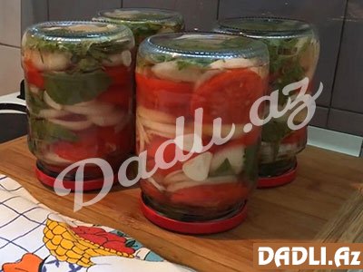 Pomidor salatının resepti - Video resept