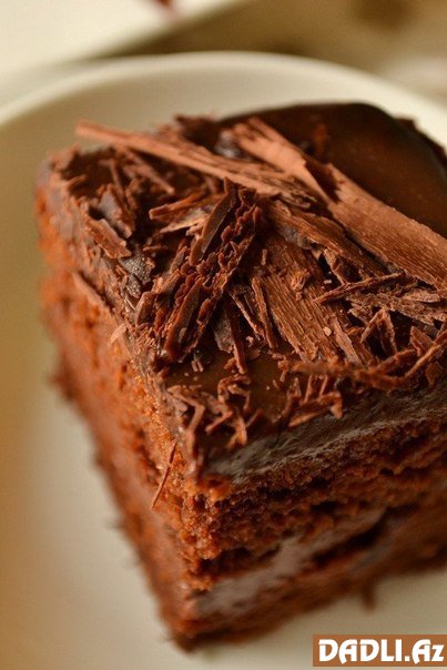 Şokoladlı piroq resepti - FOTO RESEPT