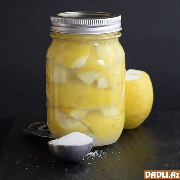 Duzlu limon resepti - FOTO RESEPT