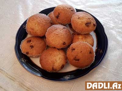 Bananlı & şokoladlı muffin resepti - FOTO RESEPT