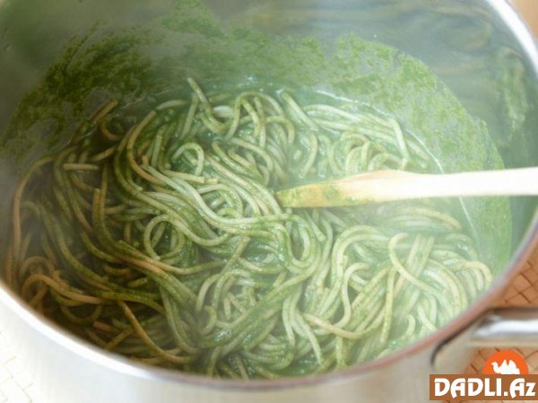 Gicitkənli spagetti resepti - FOTO RESEPT