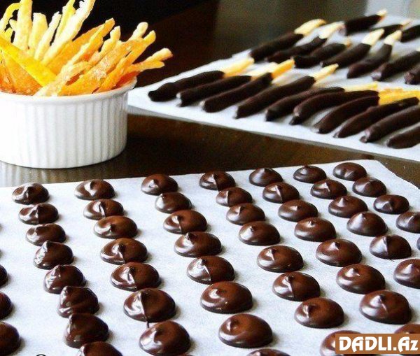 Şokoladlı portağal çubuqları resepti - FOTO RESEPT