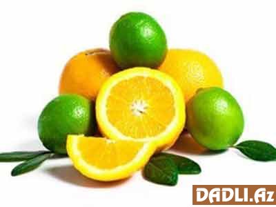 Sitrusların xeyiri: portağal, limon, qreypfrut, mandarin və laym