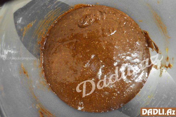 Şokoladlı portağallı piroq resepti - FOTO RESEPT