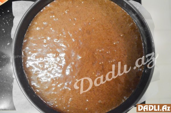 Şokoladlı portağallı piroq resepti - FOTO RESEPT