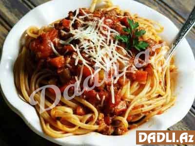 Bolonyez spagettisi resepti