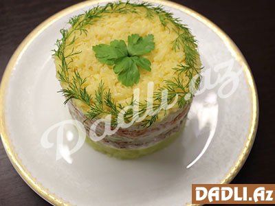 "Klassik Mimoza" salatı resepti - Video resept