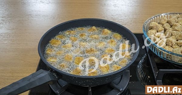 Nugget görünüşlü badımcan qızartması resepti